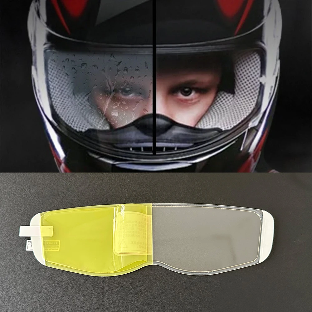 

Motorcycle Helmet Visor Film Anti Fog For Scorpion EXO Combat / Covert-X Lens Anti Fog Film Helmet Accessories