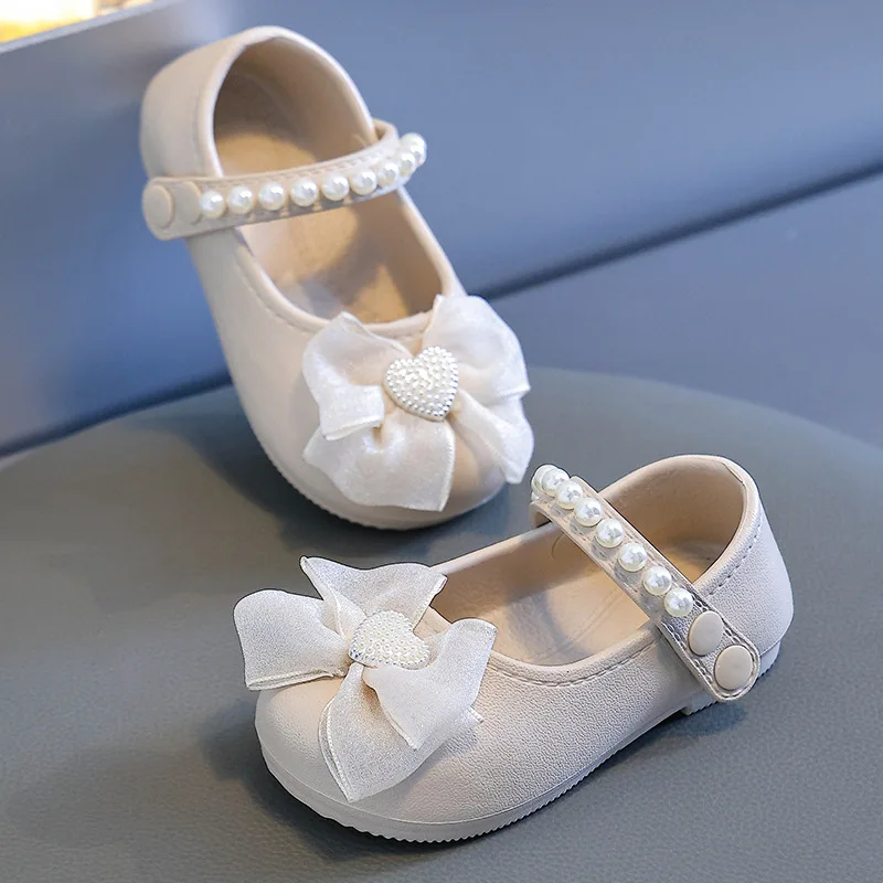 2026 Baby Mädchen Freizeitschuhe Kinder EVA-Schuhe mit Schleife Süße Niedliche Modische Prinzessinnen-Kinderschuhe für Hochzeitskleider und Partys Weiche Ballerinas – Detail 12