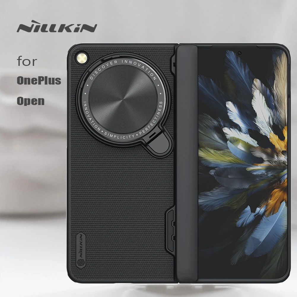 

Nillkin for OnePlus Open 5G Case Fosted Prop Lens 360 frosted TPU fame Camera Protection PC Hard Back Cover