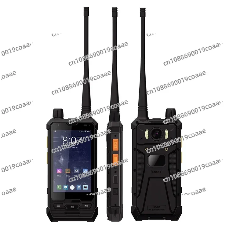 UNIWA P2 Plus IP67 Rugged Mobile Zello 4W DMR UHF Repeater Walkie Talkie Smartphone