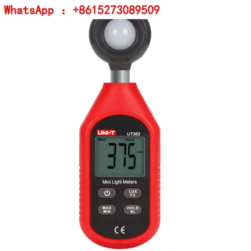 UT383 meter  digital illuminance tester illuminance meter  photometry measurement