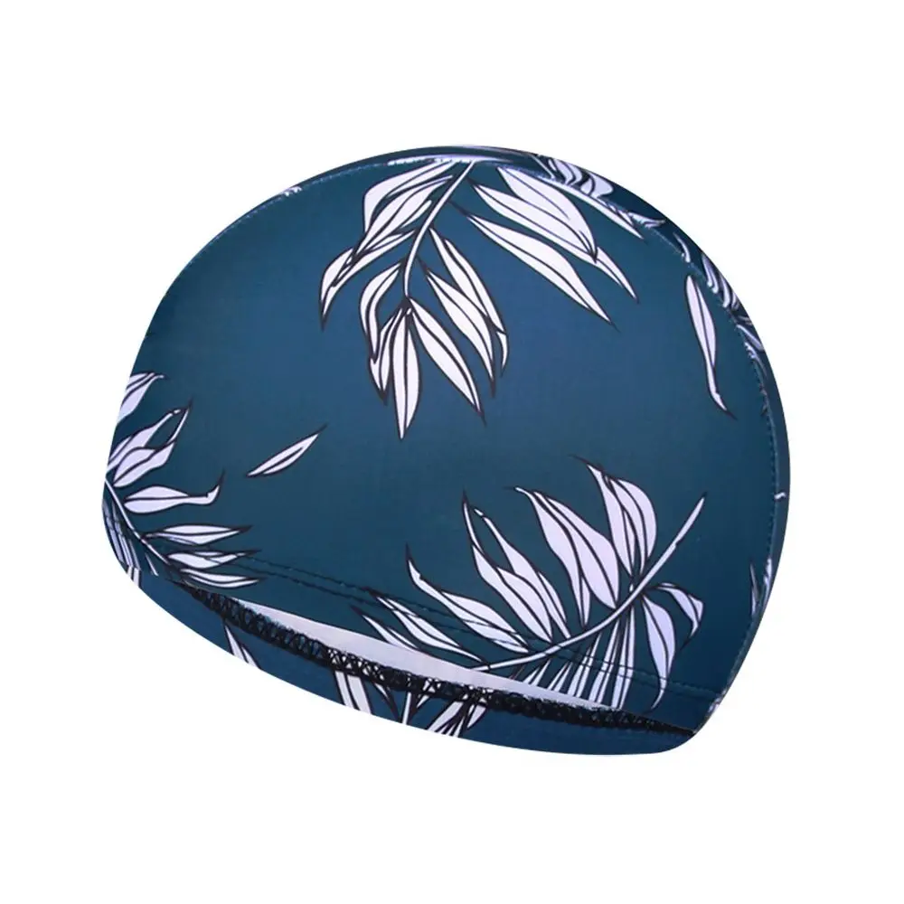 

Diving Hat Calico Swim Cap Elastic Waterproof Breathable Quick Dry Swimming Caps Sports Accessory Swimwear Hats Swim Pool Hat