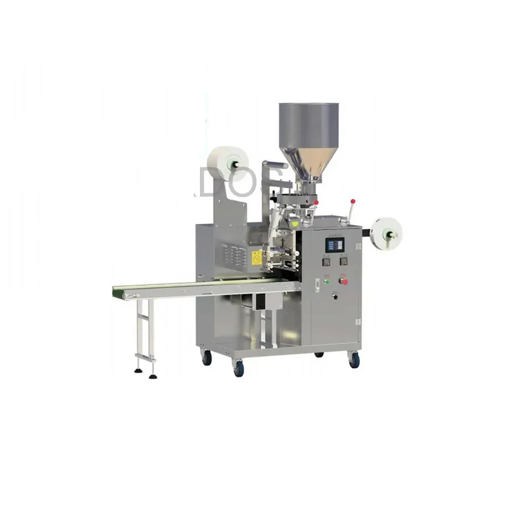 High Speed Factory Price Household Loose Leaf Tea Bag Packing Machine With Thread and Label