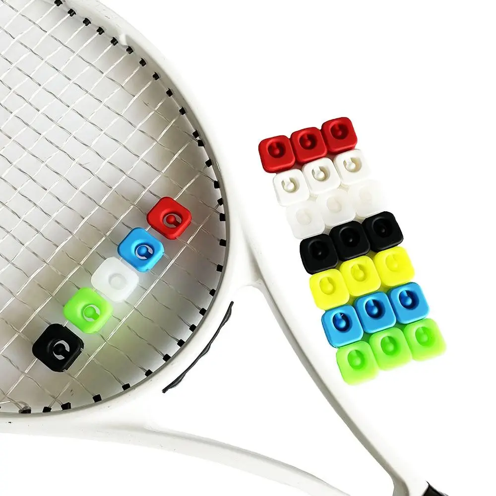 Block Pendulum Tennis Shockproof Absorber Anti-Vibration Shock Absorption Tennis Racket Shock Pad Personality Silicone