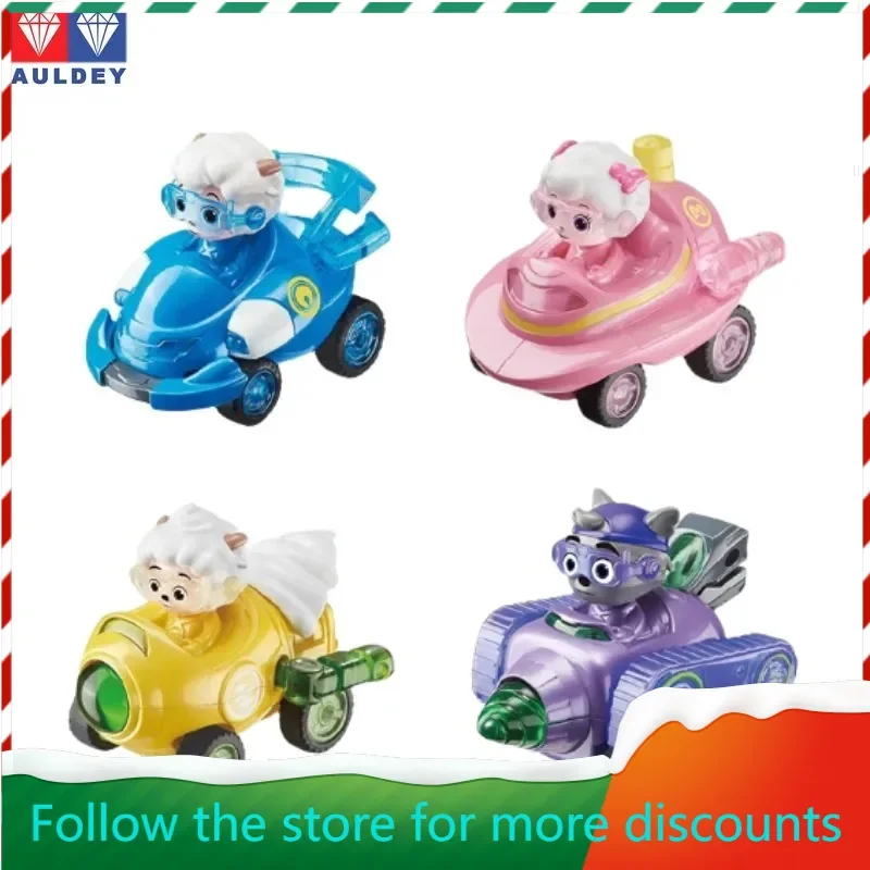 

AULDEY‌ Genuine Happy SHEEP and Grey Wolf Transforming Car Beautiful SHEEP HANDS-ON Model Collectible Holiday Gift in Stock