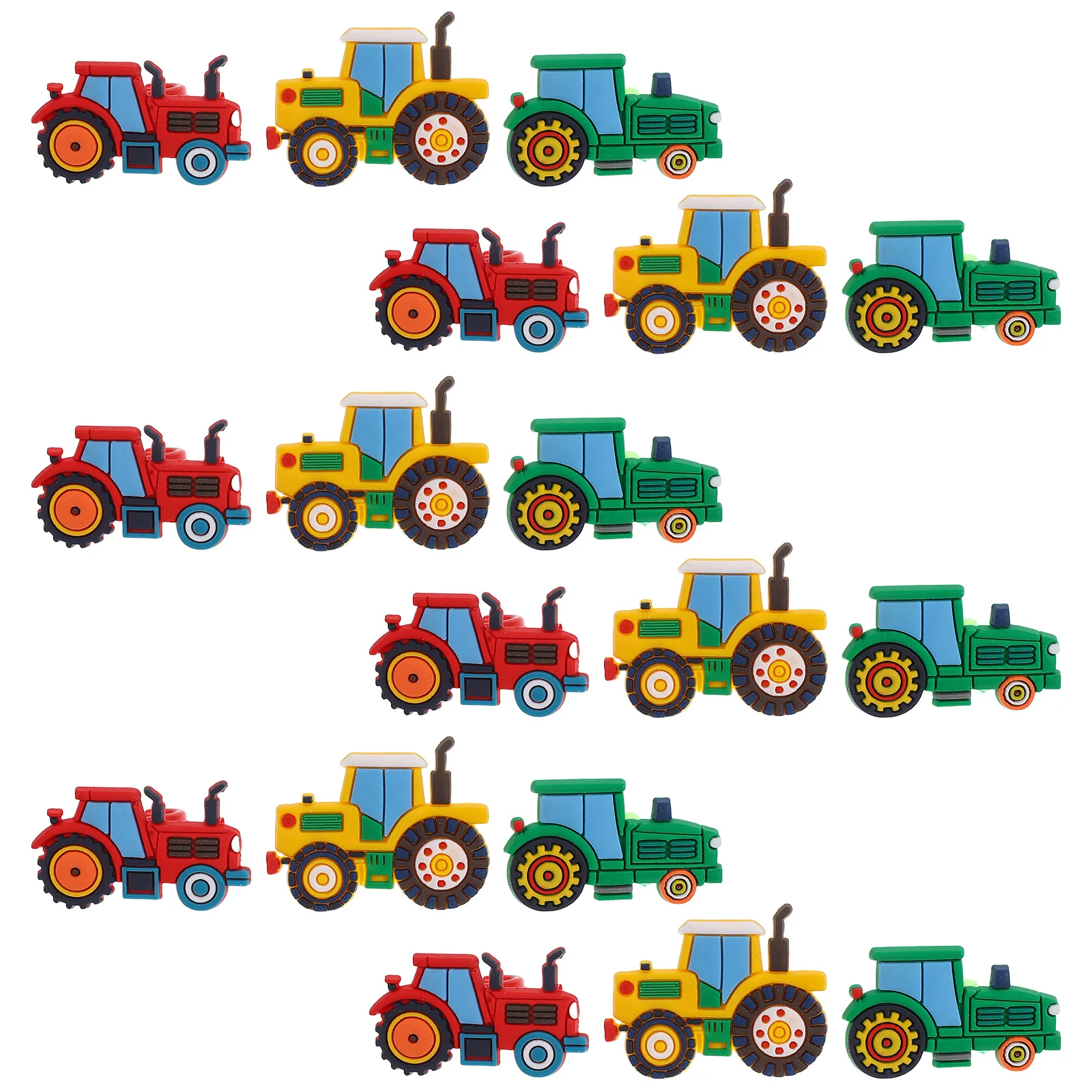 

Farm Vehicle Rings For Adorable Plastic Construction Party Favors Carnival Prizes Party Decor Mini