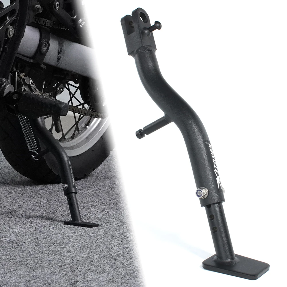 

Motorcycle Foot Side Stand Fit For Kawasaki KLR650 2008-2016 2017 2018 KLR 650 Kick Stand Parking Bracket Adjustable Kickstand