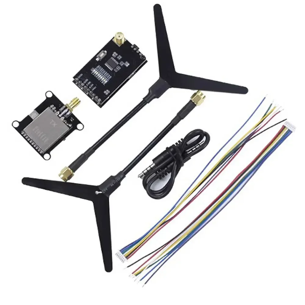 FPV 1.2G 0.1mW/25mW/200mW/800mW 9CH Transmitter TX & Receiver RX FPV Combo for RC Models Drone Quad Enhancement Booster