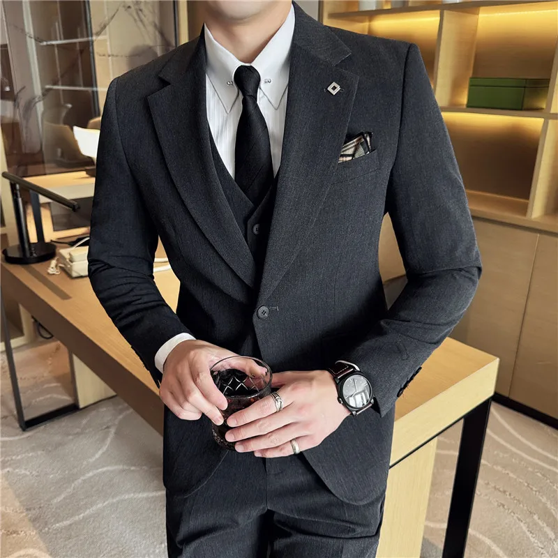 (110) Manufacturers wholesale men\'s business suits high quality suits for work commuting