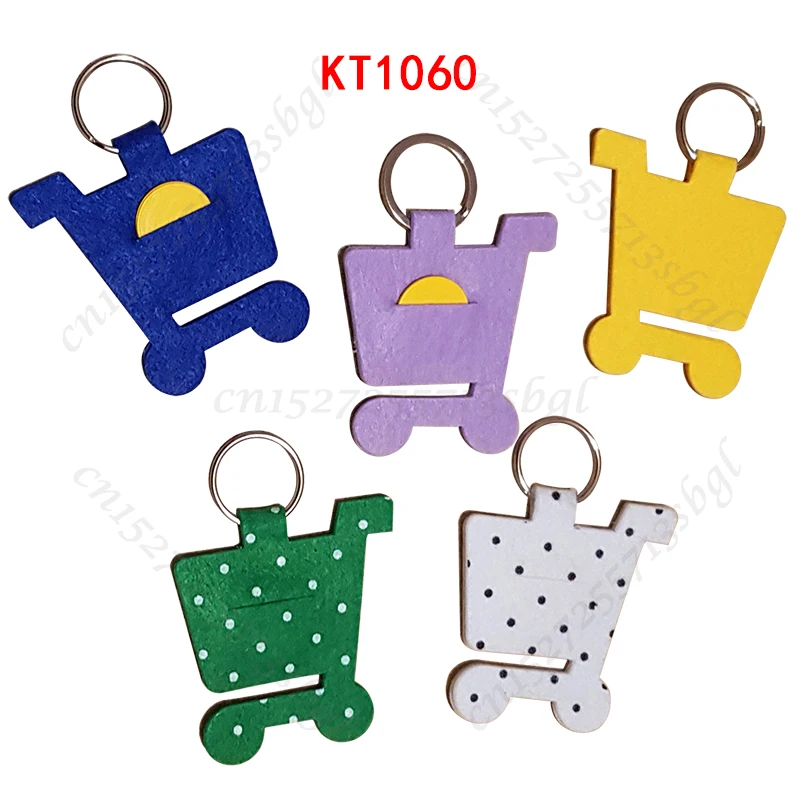 Novel and Exquisite Handcart Keychain Cutting Dies New Dies Wooden Dies Suitable for Common Die Cutting Machines on the Market