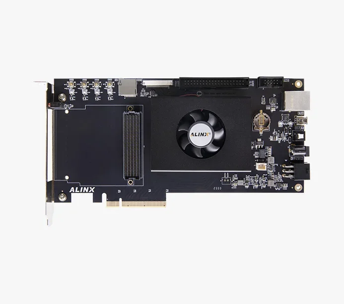 

Отладочные платы и комплекты для разработки на базе FPGA Xilinx Kintex UltraScale+ с интерфейсом PCIE3.0 GTY XCKU5P AXKU5