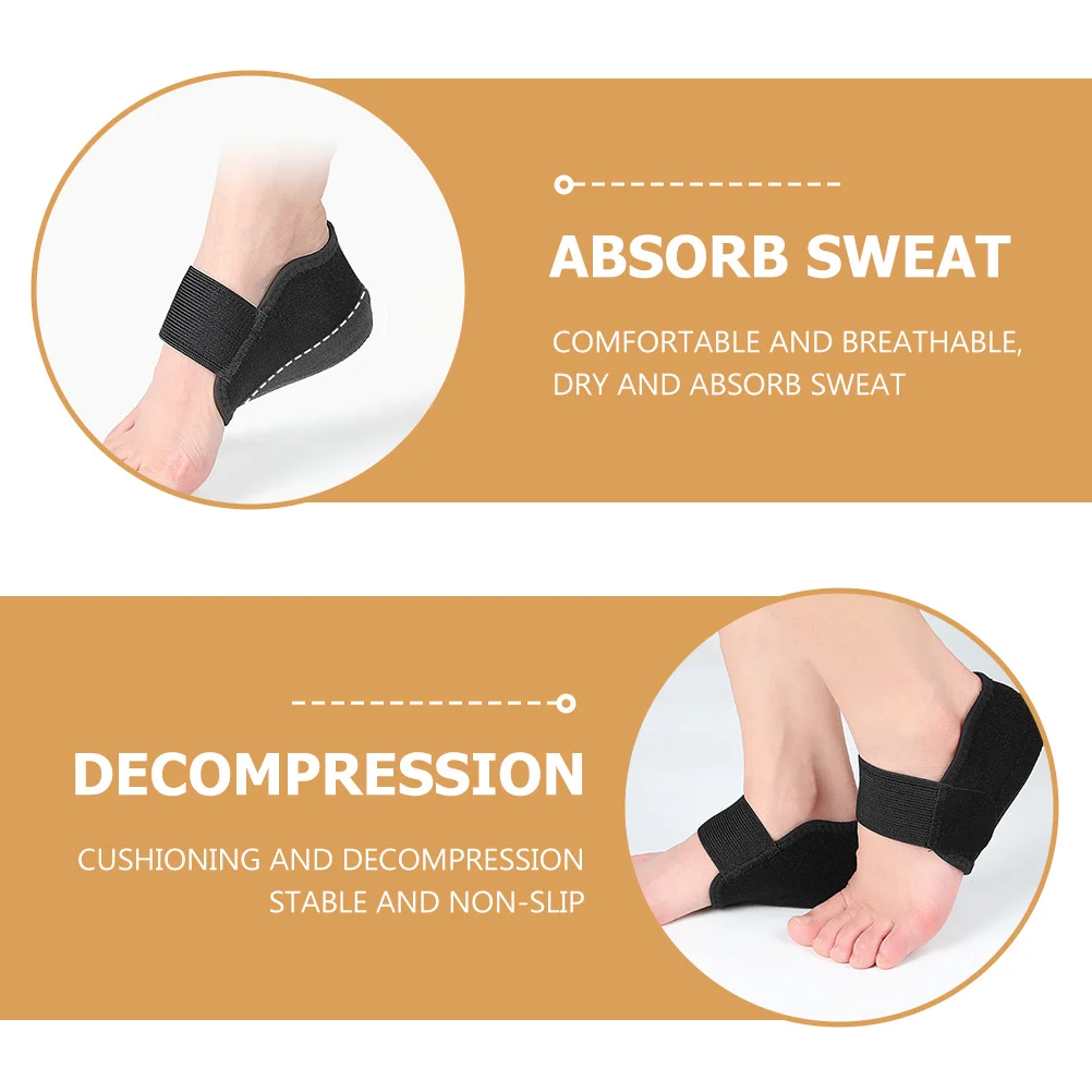 

Wear Cushion Cushions Transparent Heels Protective Cover for Elastic Protector Support