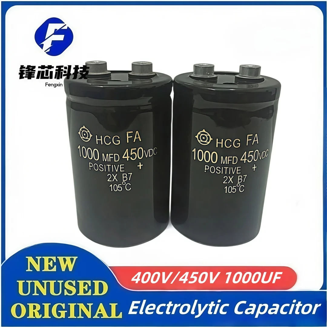 

400V 450V 1000UF 1000MFD 400VDC 450VDC HCGFA Aluminum Electrolytic Capacitor 400V1000UF 450V1000UF Screw Foot Bolt Capacitor
