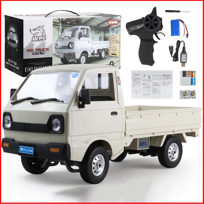 1:16 Rc Car Simulation Remote-Controlled Van Model 2.4g Drift Climbing Truck Led Light On-Road Rc Cars Trucks For Kids Gifts Toy