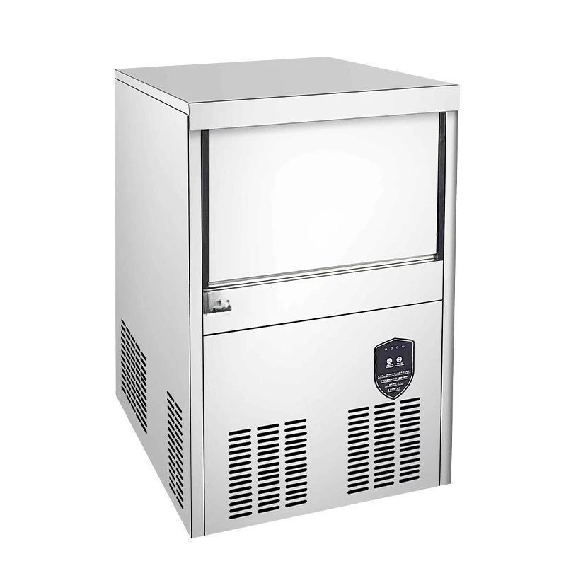 

Ice machine Commercial automatic milk tea shop ice machine Small commercial crescent ice cube machine