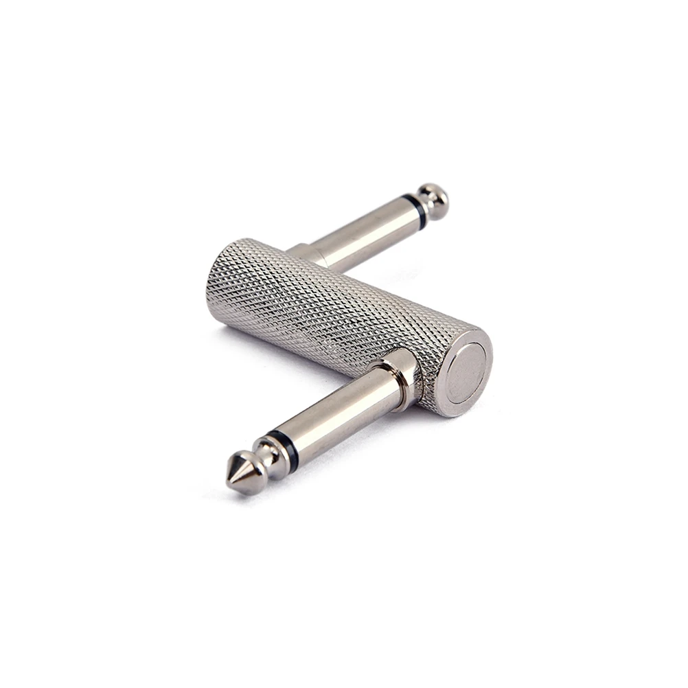 

Z Type Effect Pedal Connector for Electric Guitar Bass 1/4" to 1/4" Plug Instrument Connector Coulper 6.35mm Jack Interface Cabl