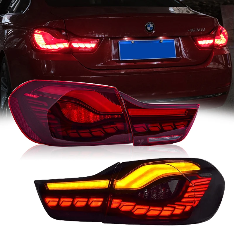 

Car Tail Lights Parts For 4 Series F32 F36 F82 M4 GTS Type Taillights 2014-2020 Rear Lamp LED Signal Parking Lights