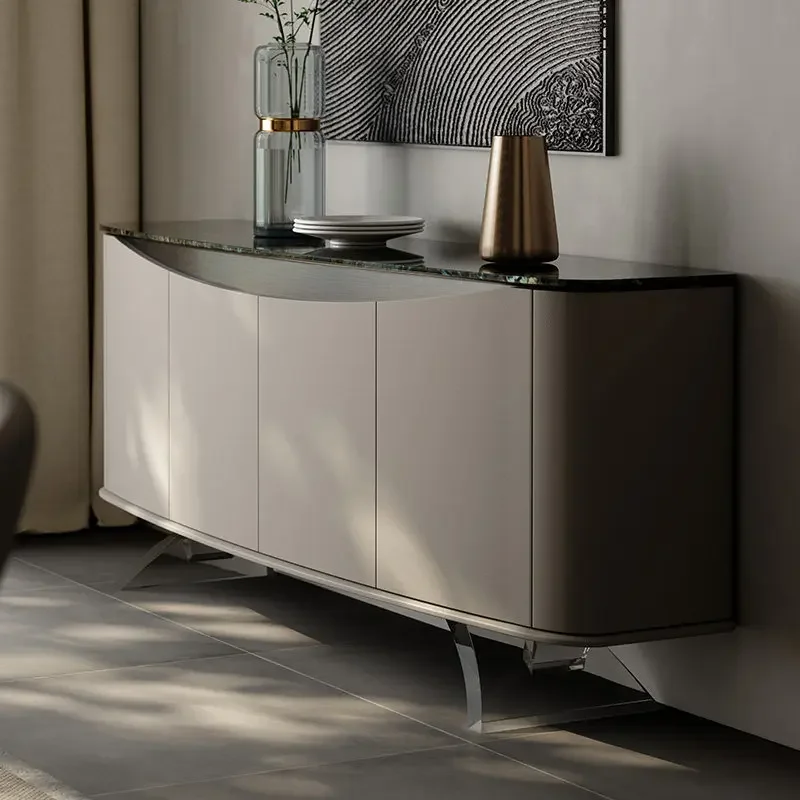 

Легкий роскошный обеденный буфет, акриловая подвесная тумба для спальни, тумба под телевизор, винный шкаф