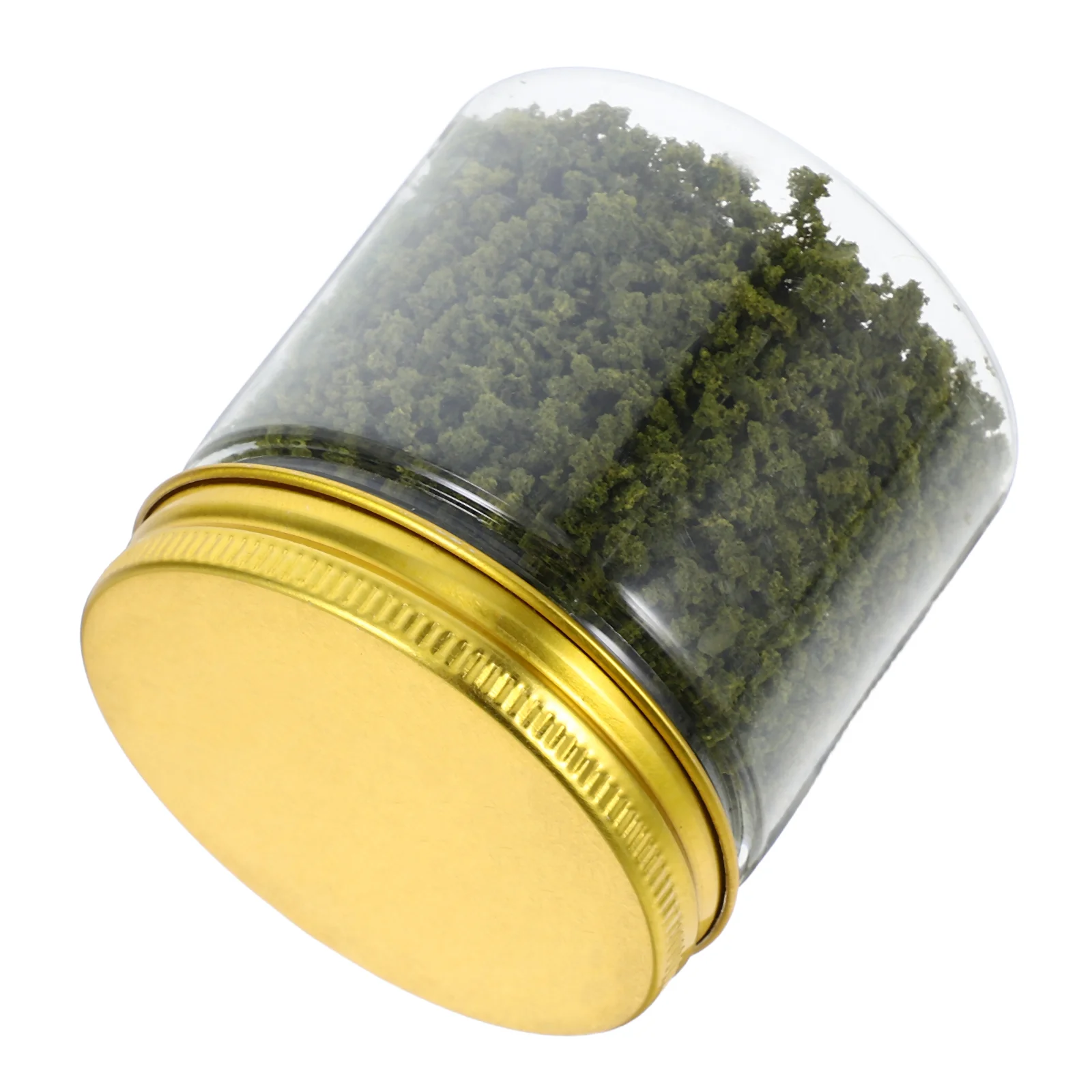 

1 Bottle Train Sand Table Diorama Static Grass Coarse Particle Bushy Powder for Models DIY Miniature Grass Scenery Dressing Fake