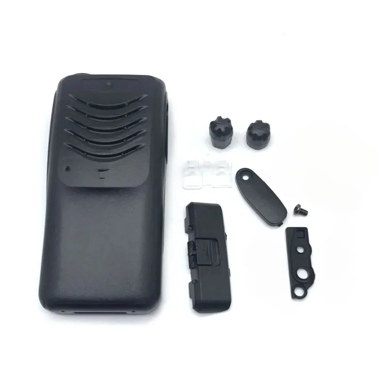 Front Panel Cover Case Housing Shell with Volume Channel Knobs for KENWOOD TK3000 TK2000 TKU100D Radio
