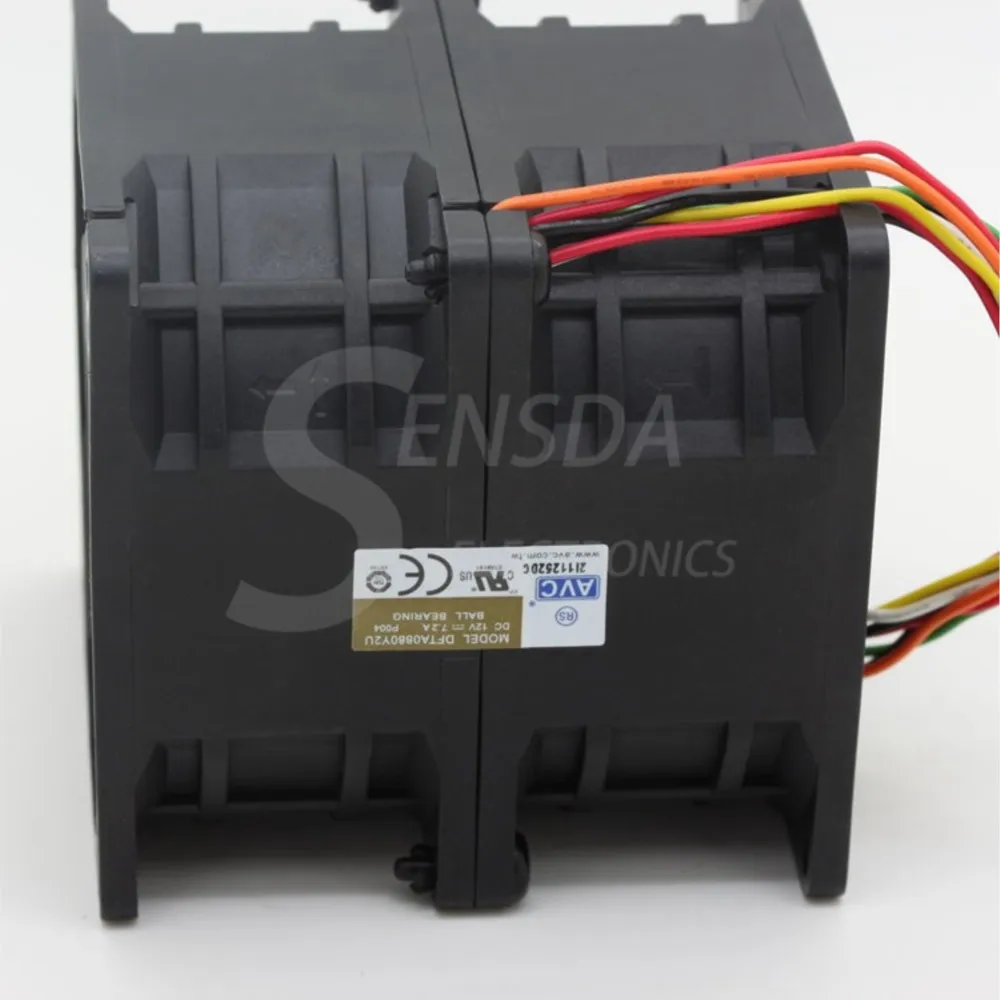 original For AVC DFTA0880Y2U DC 12V 7.2A 80*80*80mm 8cm 8080 car booster violence powerful server cooling fans