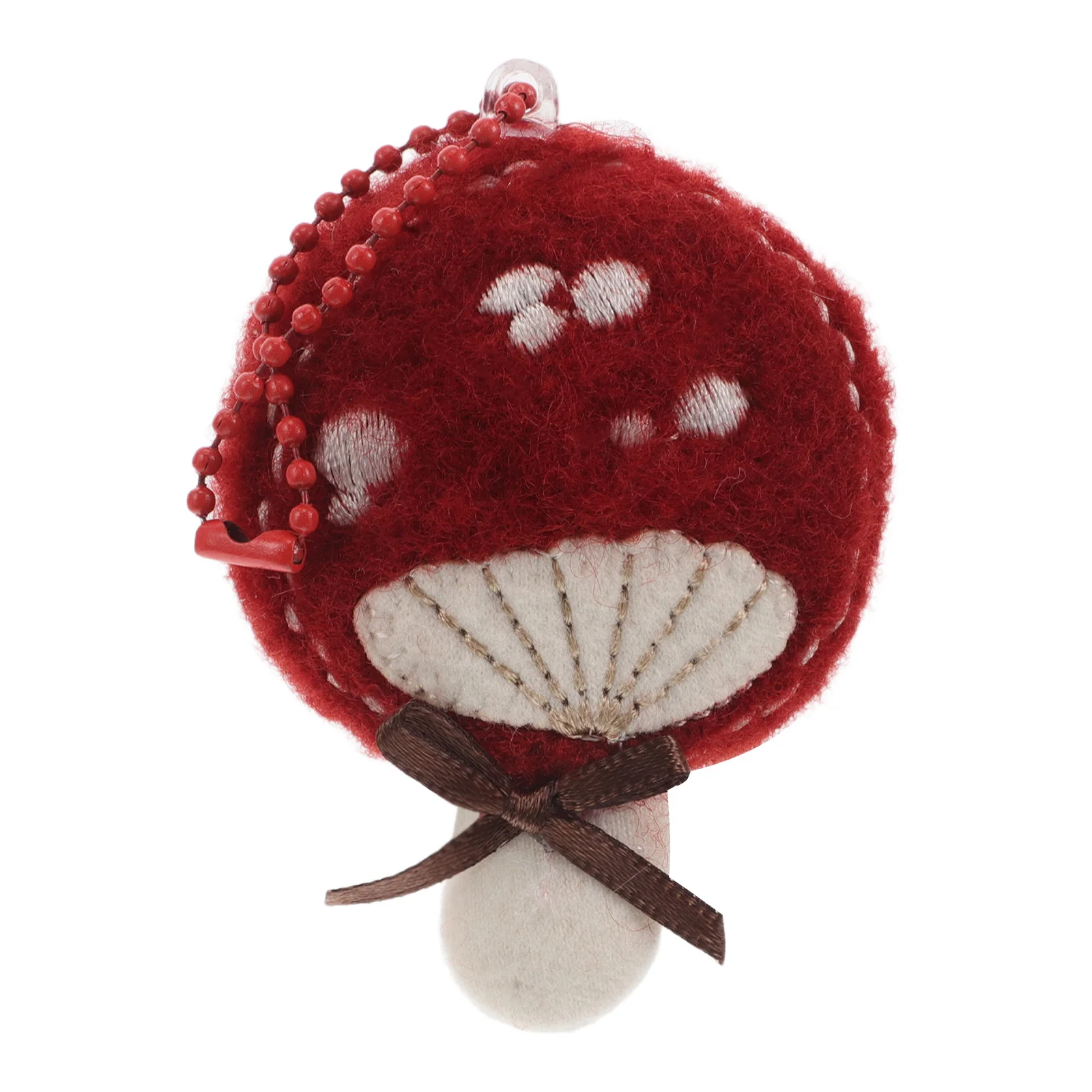 

Автомобильный брелок в виде гриба, мягкий овощной орнамент, орнамент в виде гриба ручной работы, кавайный аксессуар для сумки