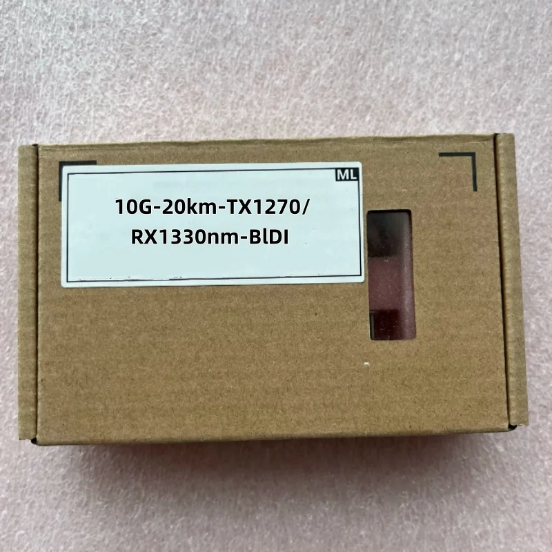 Brand new, factory-sealed 10 Gigabit single-fibre 20 km BIDI single-core 10G-20km-TX1330/RX1270nm-BIDI
