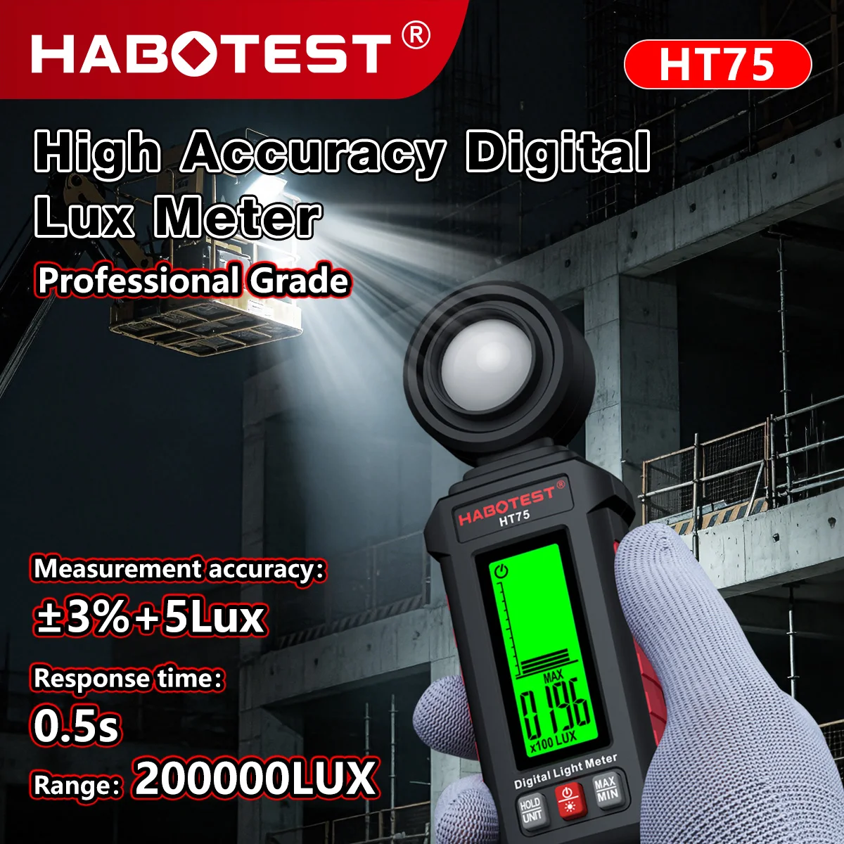 Thumbnail 3 - #5 Latest UV Light Meters Offers