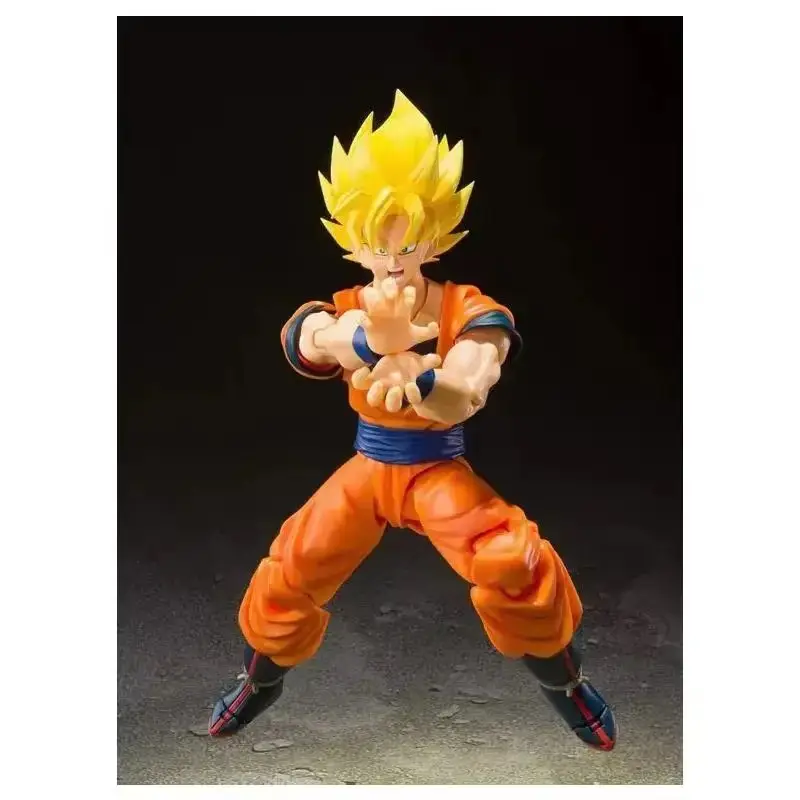 In Stock S.H.Figuarts Super Saiyan Full Power Son Goku Dragon Ball Z In Stock  Anime Action Collection Figures Model Toys