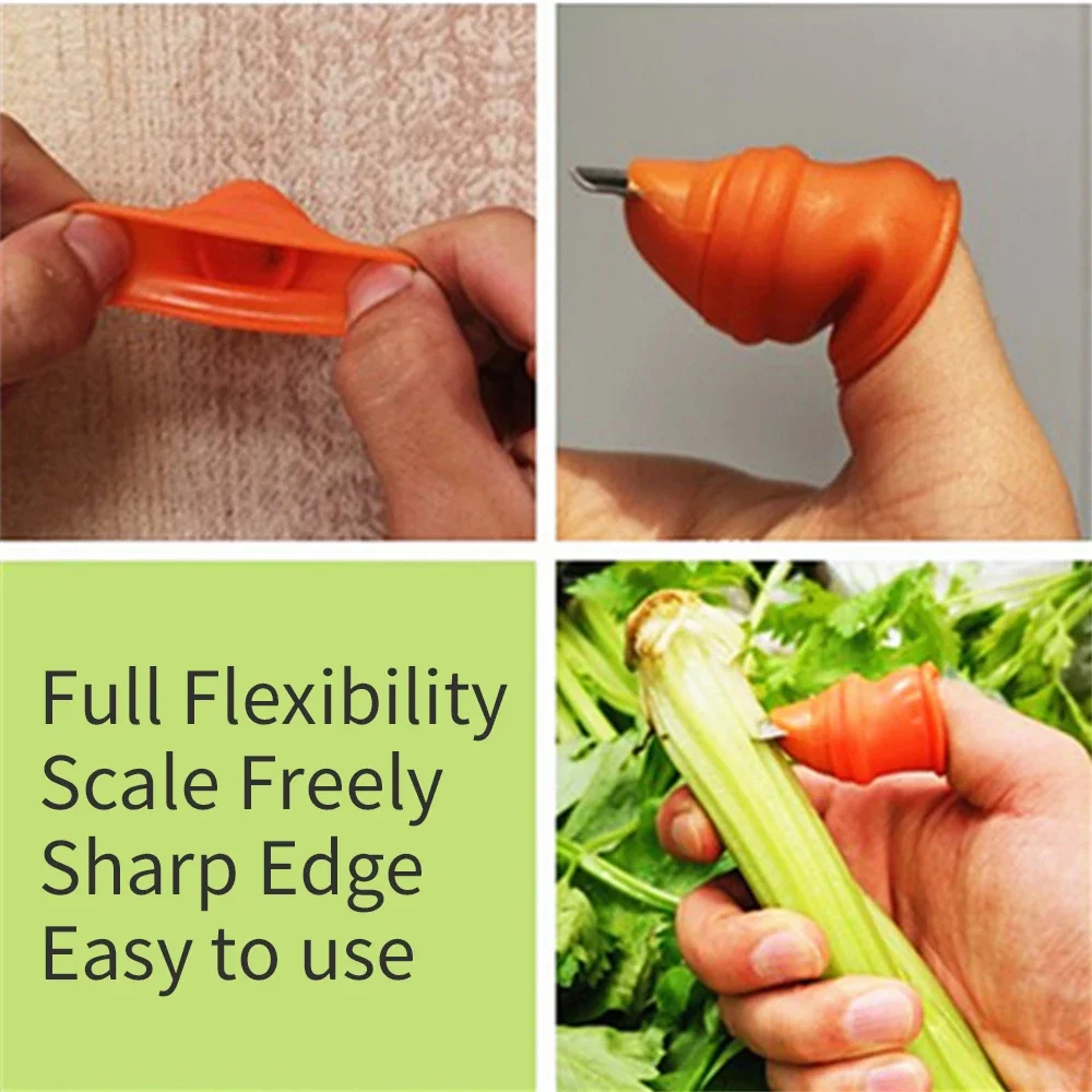 Thumb Cutter Gardening Tools, Pruning Shears, Garden Picking Plant, Vegetables Separator, Multifunction Kitchen Cutter