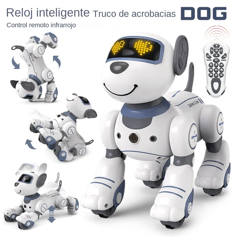 Intelligent Robot Dog Funny Electronic Robotics Remote Control Stunt Smart Robots for Children Boys Kids Creative Birthday Gift