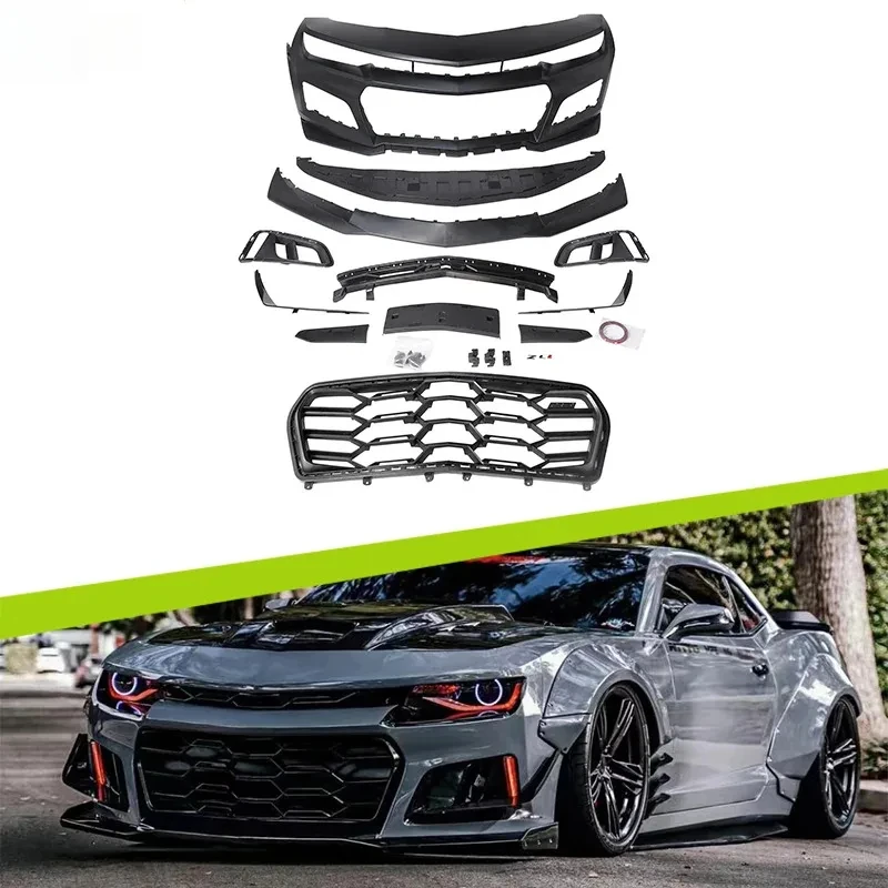 Brand New front bumper For  Camaro 2010 To 2015 Plastic Grey Primer ZL1 1LE Style Sp Bodykit Body Kit