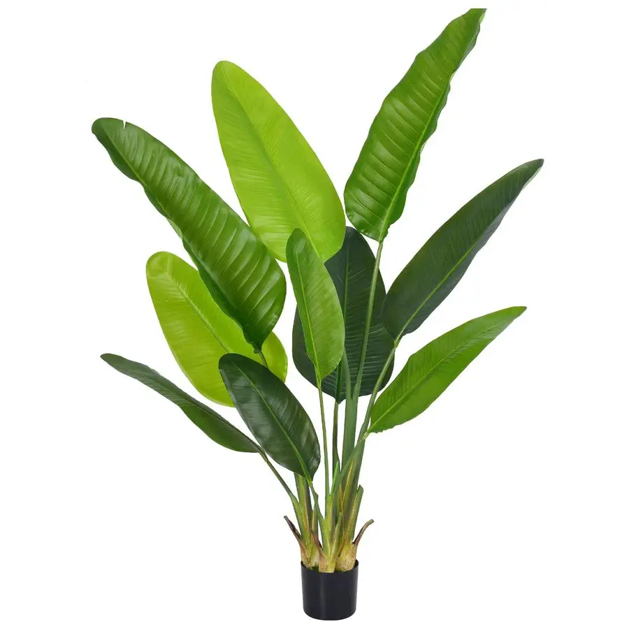 

Искусственное растение Стрелиция (Райская птица), реалистичное дерево с натуральными листьями и прочными горшками, реалистичные ветви, искусственное дерево для дома и улицы