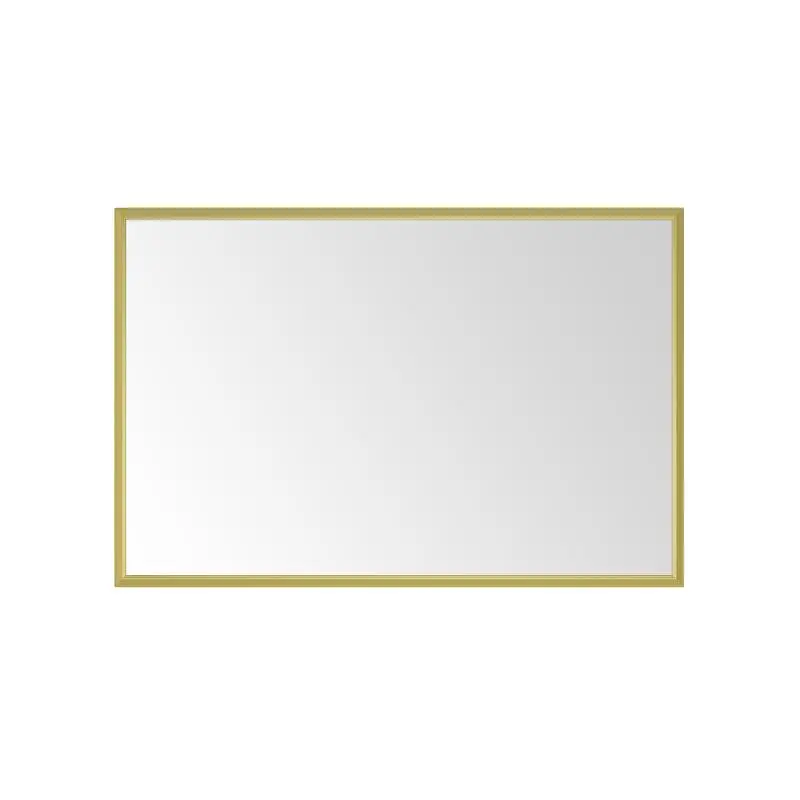 

Rectangular 60x48 Inch Wall-Mounted Bathroom Mirror with Aluminum Frame