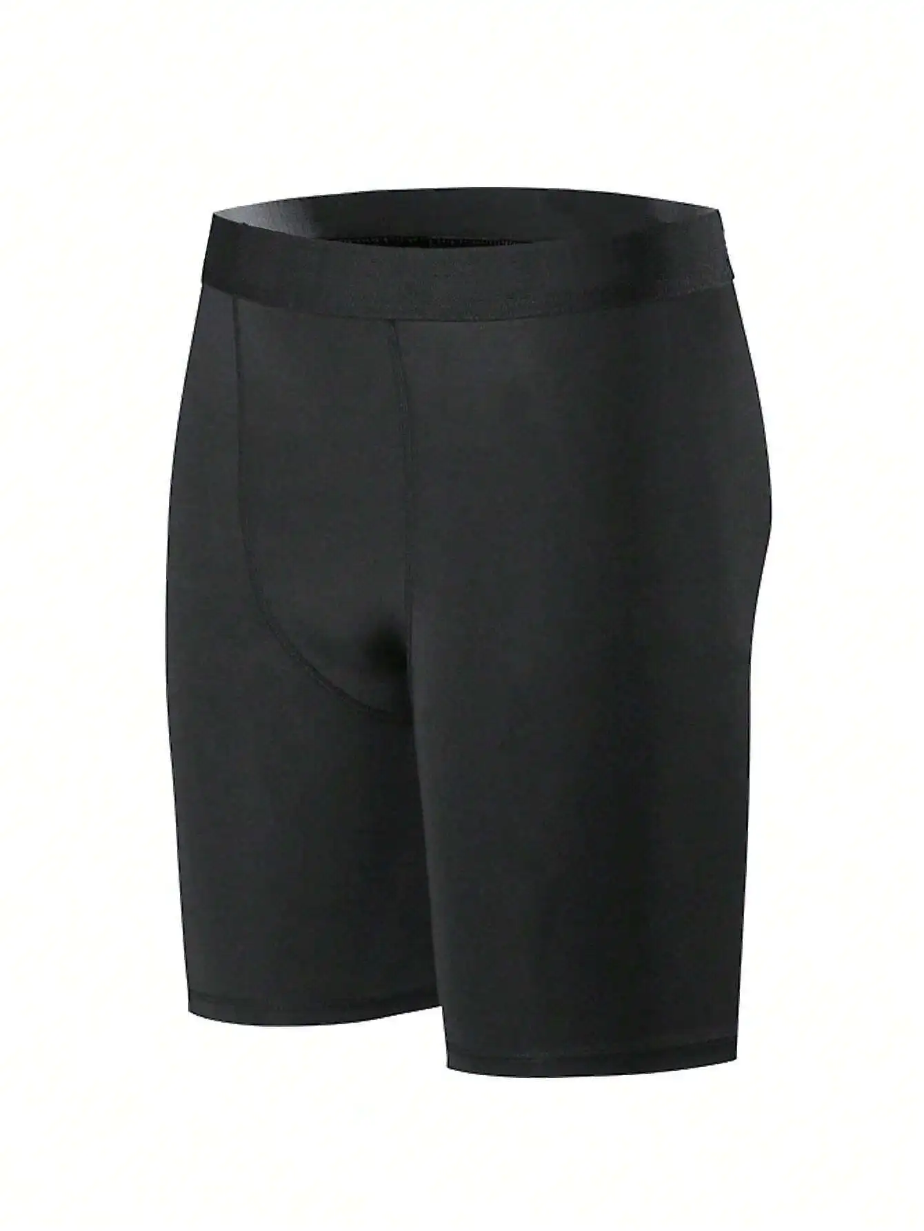 

10pcs Men's Compression Sports Long Boxer Briefs Breathable Quick-Dry Fitness Running Shorts