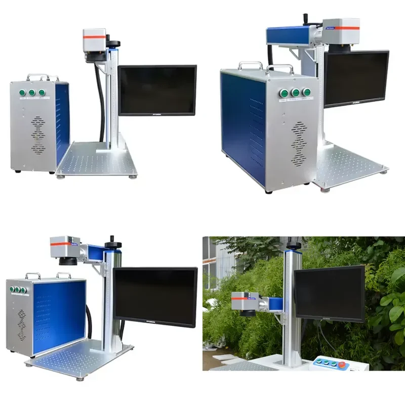 for 20W 30W 50W Fiber Laser Marking Machine with 3D Color Engraving