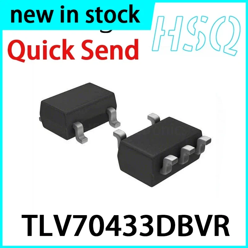 5PCS TLV70433DBVR TLV70433DBVT Linear Regulator Chip SOT23-5 New Original