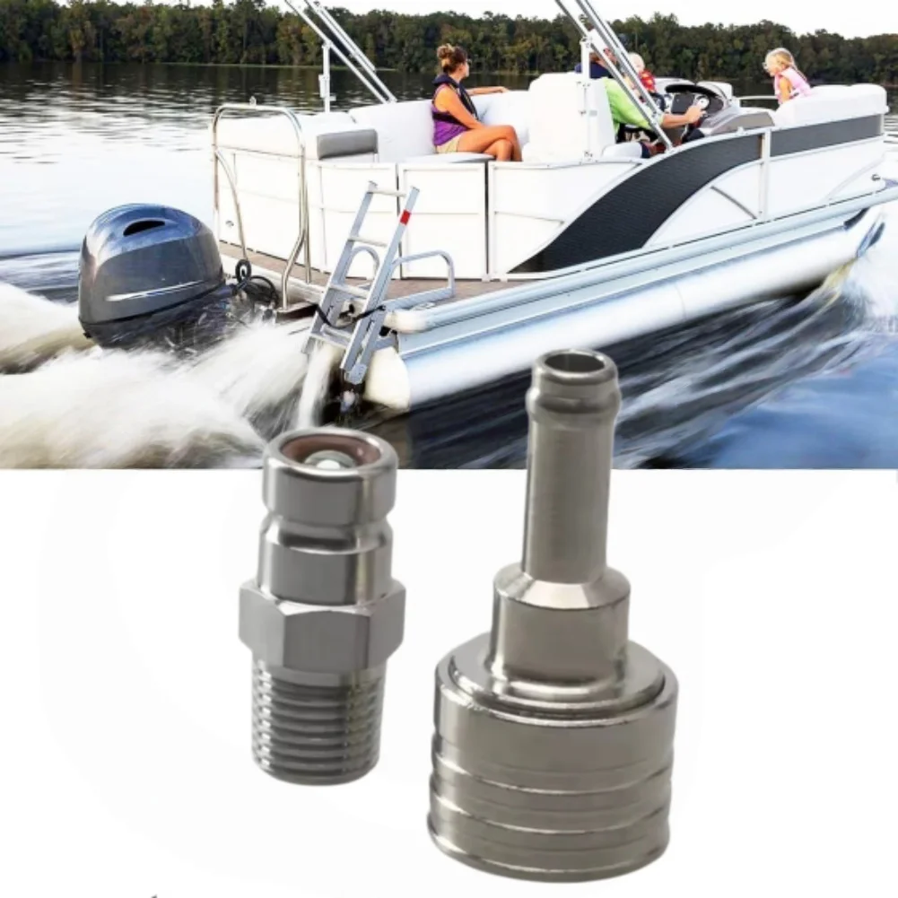 65740-95500 Fuel Connector and 65740-99100 Tank Inset for Suzuki Marine for outboard Motors Requiring Secure Fitting