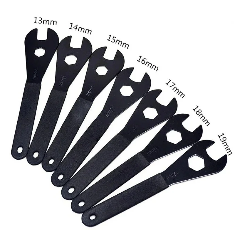 7pcsDurable Bike Hub Open Sheet Wrench Special Pedal Disassembly Spanner Universal Bicycle Outdoor Repair Maintenance Tools