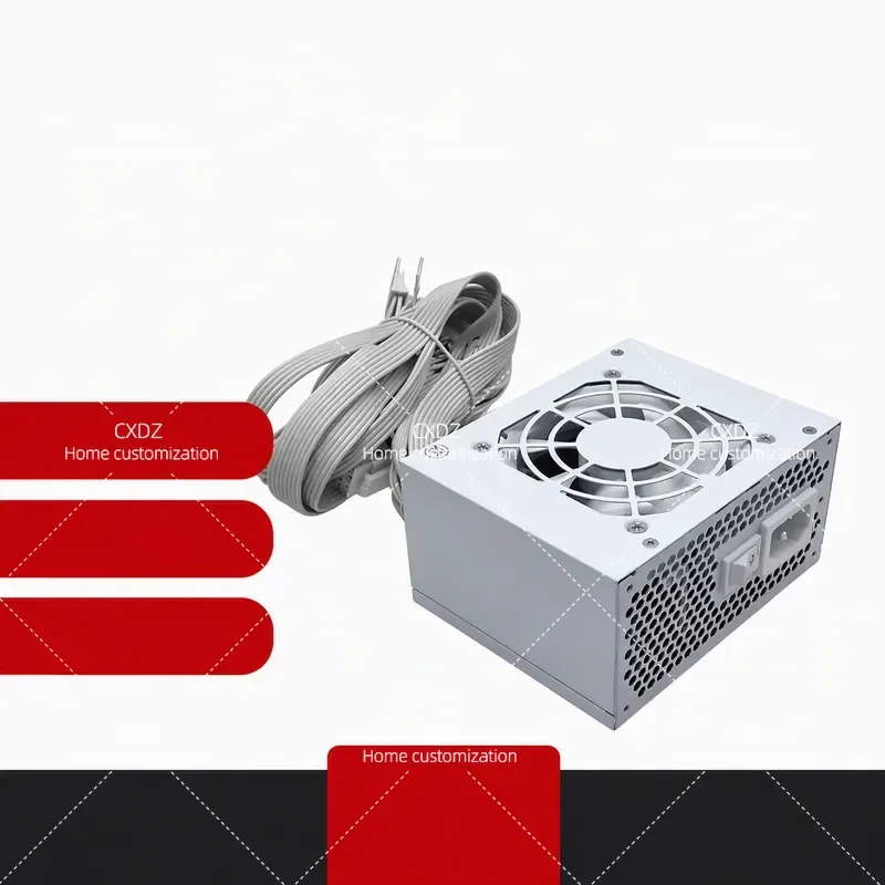 New SFX Small Power Supply 400W 250W 300W 500W 600W ITX Chassis Graphics Card 8Pin White