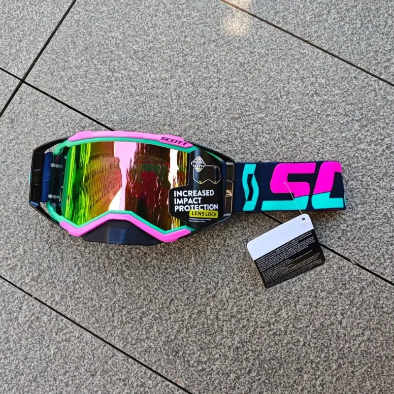 Gafas Multi-Sport Scott: Escudo UV protector para motocicleta todoterreno, esquí, descenso, compatible