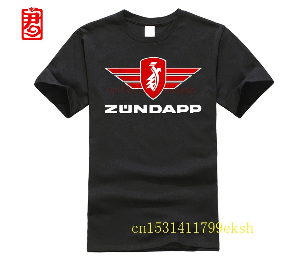 New arrival men fashion  summer style high quality men's t-shirt Zundapp Motorcycles Men Hip Hop cool Streetwear Brand clothing