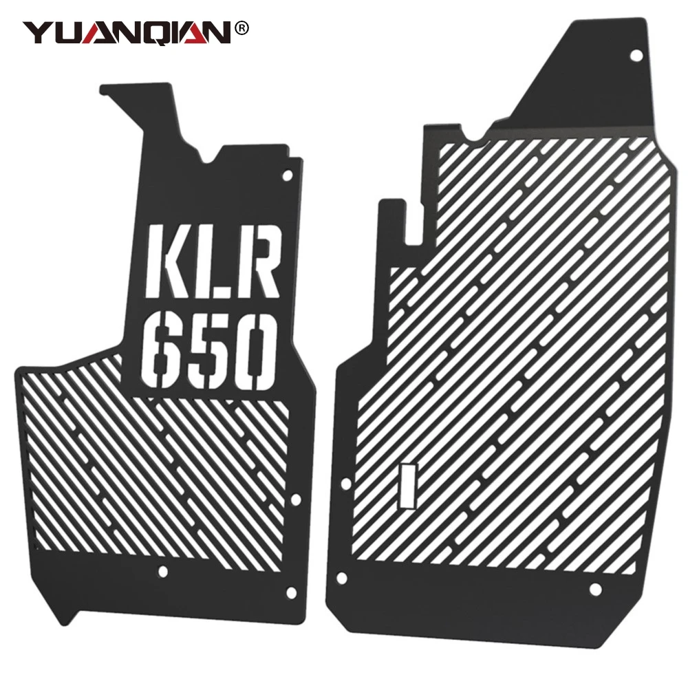 

For Kawasaki KLR650 ABS 2022 2023 2024 2025 Radiator Grille Grill Protective Guard Cover Perfect KLR 650 S Traveler Adventure