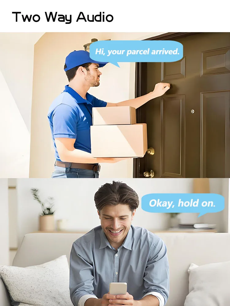 HJT IP камера 4K/5MP 3.6mm Surveillance WIFI камера 8MP IMX415 Human Detection Security Home камера