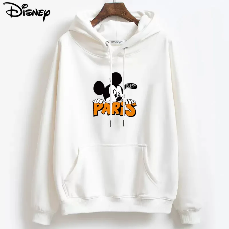 

Disney Brand Clothing New Arrival Top Fashion Pullovers Casual Cotton Cartoon Mickey Mouse Print Short Spring And Autumn Hoodies