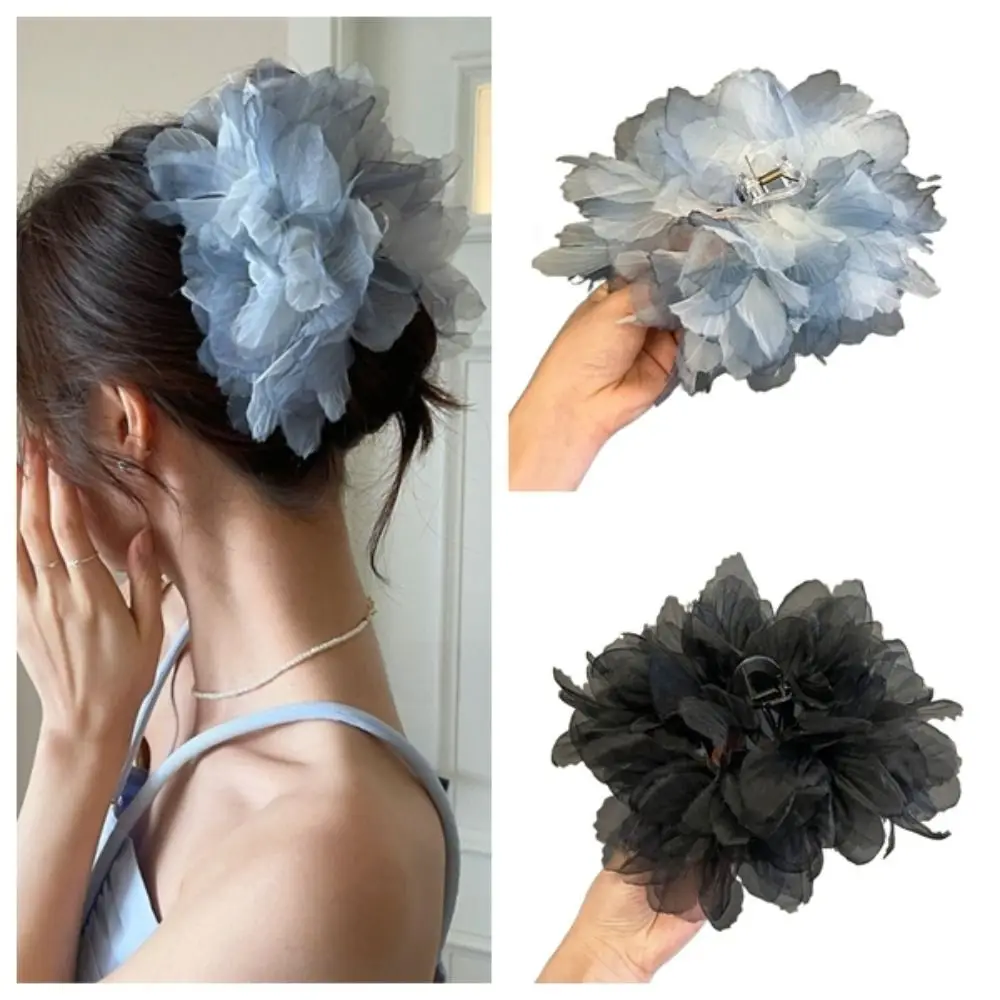 

Premium Show Hair Volume Feather Hair Claw Clip Disc Hair Multiple Hair Grip Plush Hairpin Head Accessory Fluffy Grip Clip Women
