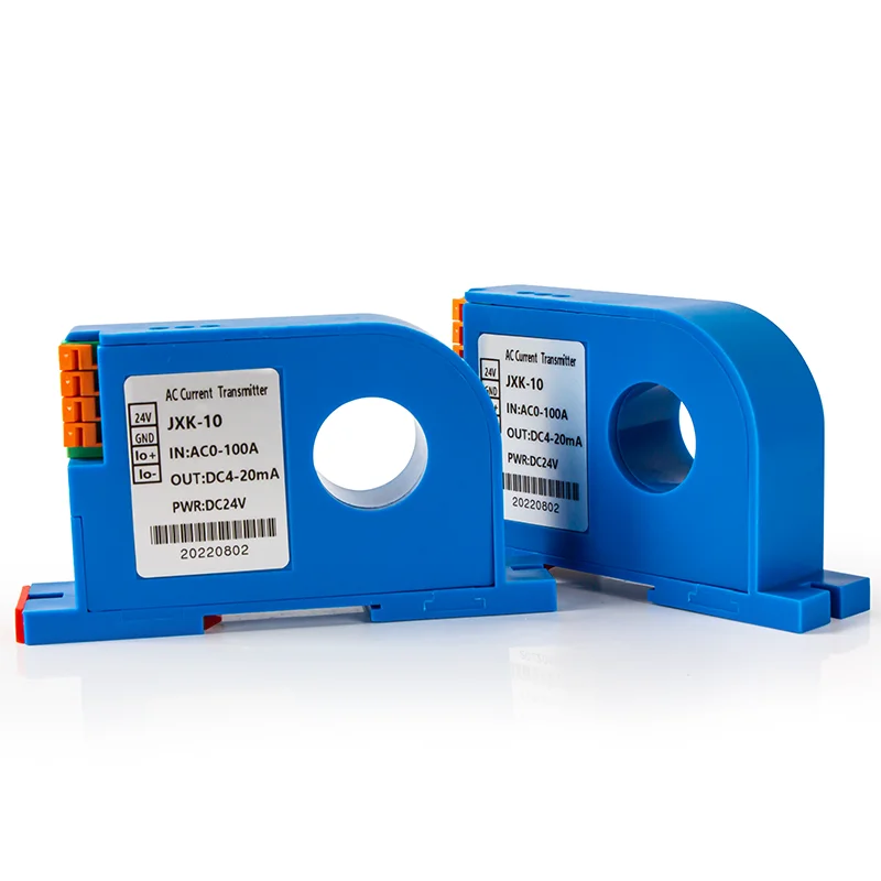 0-600A AC DC Current Signal Sensor 4-20mA 0-20mA 0-10V 0-5V RS485 22mm Hole Hall Effect AC DC Current Transducer Converter