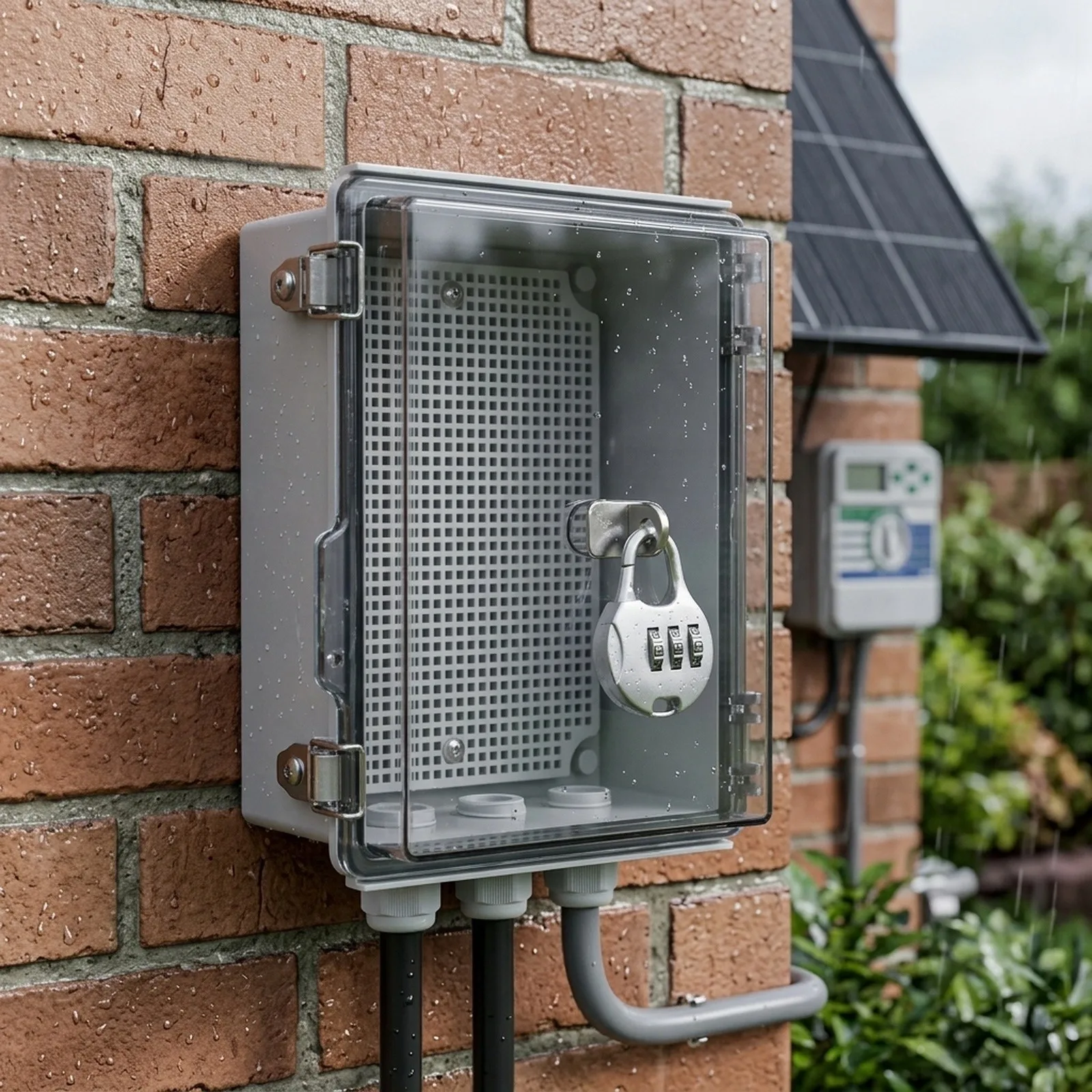 for Outdoor Distribution Box IP67 Electrical Box Reliable Weatherproofing Power Supply Enclosure for cctv Camera Enclosure