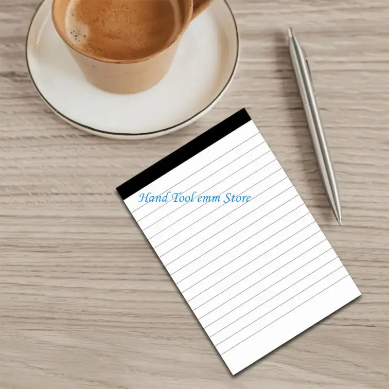 H37F Pack of Writing Pad With Neat Lines Smooth Writing Surfaces For Organized Journaling Tear Off Notebooks Writing Notepads