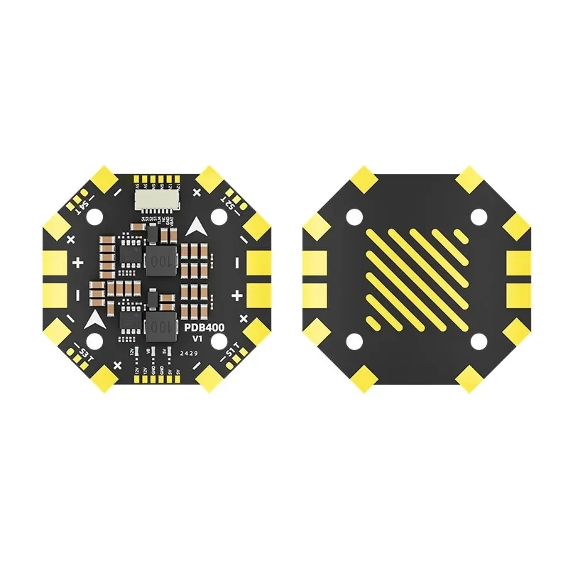 Aocoda-RC PDB400 8S/12S 400A PDB Or PDB600 8S 600A Distribution Board For Quadcopter Drone Fixed Wing Ammeter